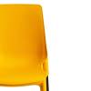 Стул Tetchair Genius (mod 75) 15281 желтый/черные ножки 46x56x84 фото 6