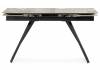 Стол Woodville Хорсборо 588009 dyna fantasico grey, черный 140(200)x80x79 фото 3