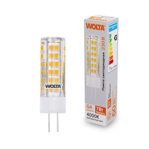 Светодиодная лампа Wolta WSTD-JC-220V7W4KG4-C