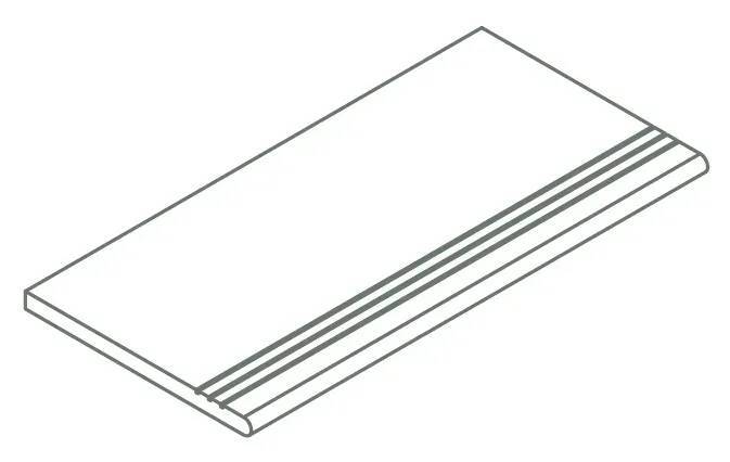 Ступень Italon Фоссил X2 620040000268 Сэнд закругленная грип 30x120