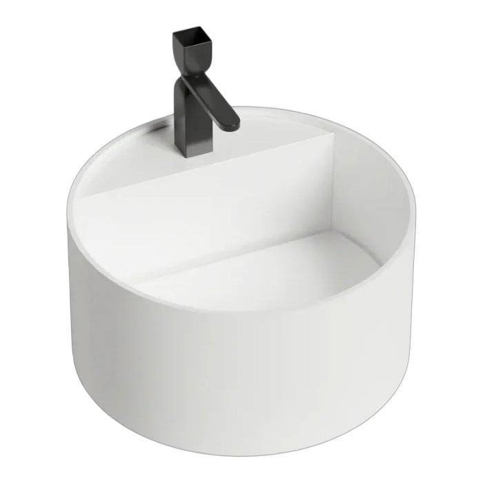 Раковина Salini Armonia 130422TM 45 см, белая матовая