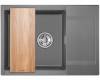 Мойка кухонная Granula Estetica ES-7003 графит фото 3