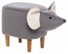 Пуф Leset Mouse Combi 2500000190421 белый V01/серый V32