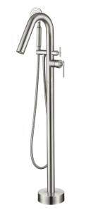 Смеситель для ванны Boheme Eterna 179-NB напольный, Nickel Brush