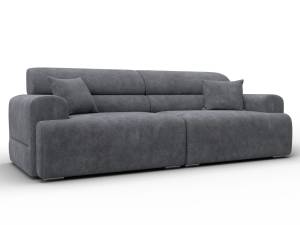 Диван прямой Лига Диванов Лига 109 136482 BRUT 16 темно-серый