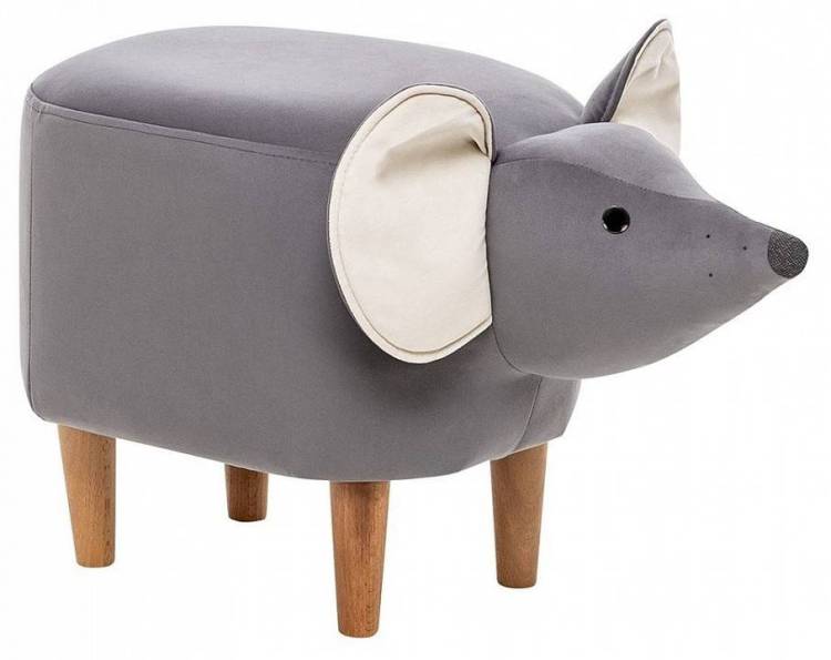 Пуф Leset Mouse Combi 2500000190421 белый V01/серый V32