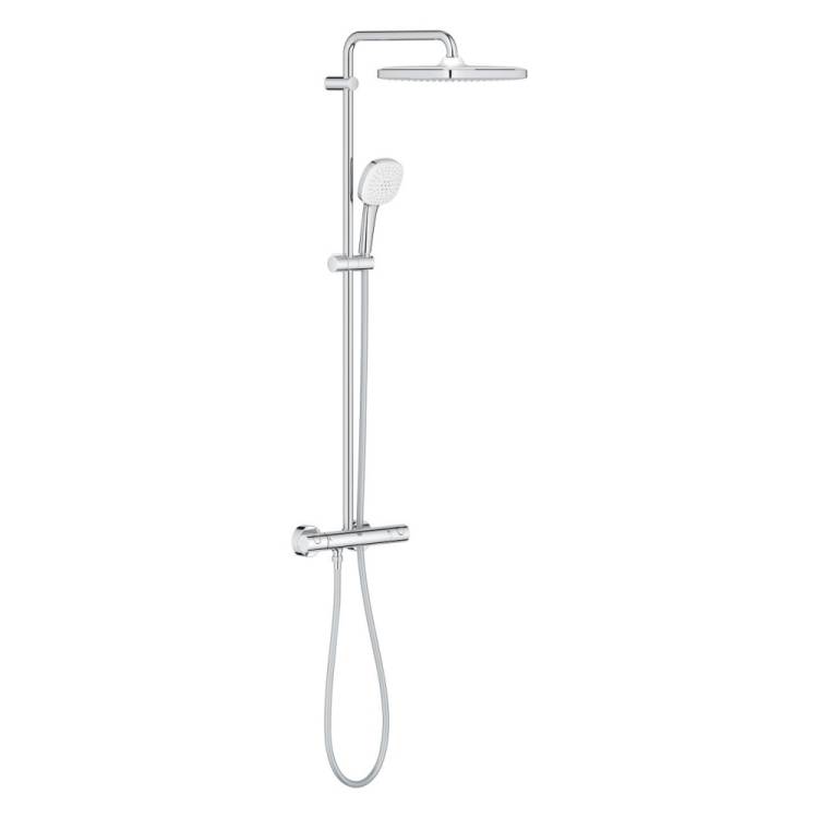 Душевая стойка Grohe Tempesta 26689001 хром, с термостатом