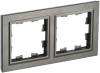 Рамка 2-постовая IEK Brite BR-M22-K37 шампань