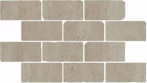 Мозаика Kerama Marazzi Сан-Марко BR034 мозаичный бежевый матовый обрезной 46.5x26.5x0.9