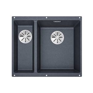 Кухонная мойка Blanco Subline 340/160-U 523559 темная скала