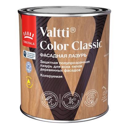 Лазурь фасадная Tikkivala Valtti Color Classic EC 0.9 л
