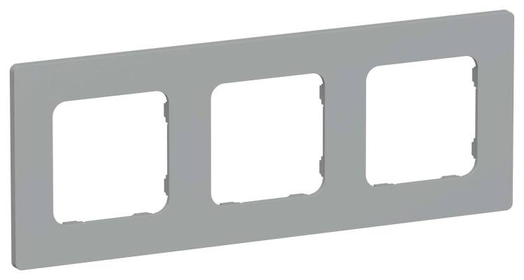 Рамка 3-постовая IEK Flite FI-M32-32-20-K03 серый