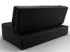 Диван прямой Лига Диванов Лига-107 (160) 134934 Черный фото 5