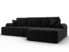 Диван угловой Лига Диванов Лига-080 134750 Черный