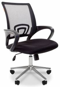 Кресло компьютерное Chairman 696 хром 00-07077470, 7077470 Черный