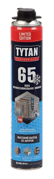 Пена профессиональная Tytan Professional 65 Limited Edition зима -20C 750 мл