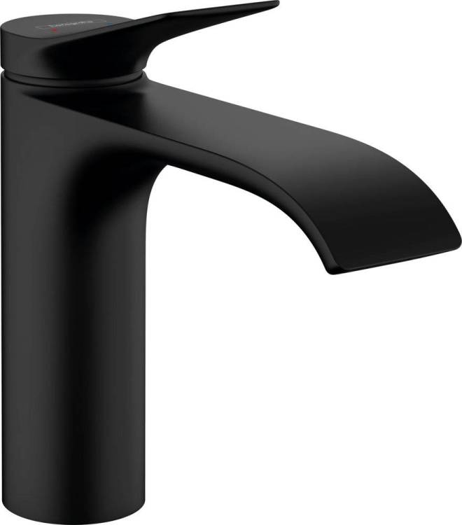 Смеситель для раковины Hansgrohe Vivenis 110 75022670 матовый черный