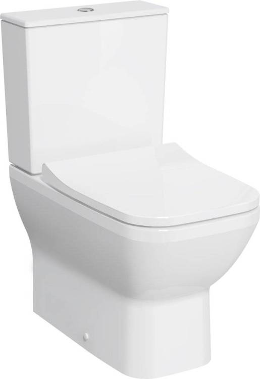 Унитаз-компакт VitrA Integra Square 9833B003-7204 с микролифтом