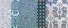 Декор Italgraniti Shine SH05DC Batik Turchese Decoro C 24x59