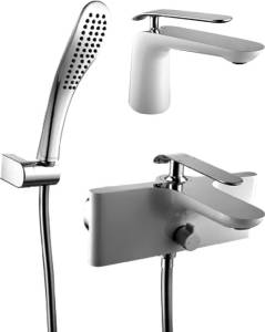 Душевой комплект Lemark Melange LM4906CW + LM4914CW