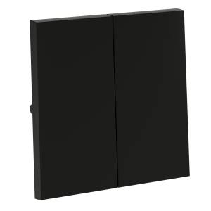 Клавиши для 2-клавишного выключателя Voltum S70 VLS000308 черный