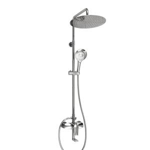 Душевой комплект Wasserkraft A166.116.101.010.CH хром, со смесителем