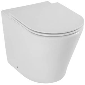 Унитаз приставной Jacob Delafon Rodin+ EDAA102-00 с крышкой-сиденьем