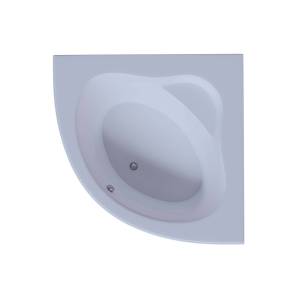 Акриловая ванна Aquatek Калипсо KAL146-0000045 146x146 угловая, с фронтальным экраном