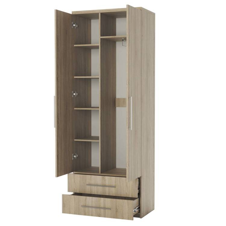 Шкаф комбинированный Шарм-Дизайн Мелодия МКЯ-22 170523098, дуб сонома