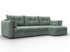 Диван угловой Лига Диванов Лига-100 133660 Зеленый