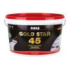 Эмаль акриловая супербелая Pufas Gold Star 45 полуглянцевая 9 л