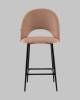 Стул полубарный Stool Group Меган AV 415-H07-08(PP) бежевый, велюр фото 3