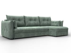 Диван угловой Лига Диванов Лига-100 133660 Зеленый