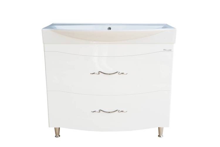 Тумба под раковину Bellezza Сесилия 105 2 ящ. Белый