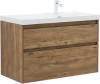 Тумба с раковиной Aquanet Nova Lite 2.0 100 R 365913 Дуб рустикальный фото 5