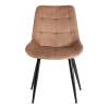 Стул Tetchair Abruzzo (mod. 8060) 19233 коричневый (HLR11)/черный 54x62x83 фото 5