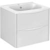 Тумба с раковиной Vincea Paola 60 белая глянцевая фото 2