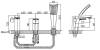 Смеситель на борт ванны D&K Berlin Freie DA1434901 фото 3