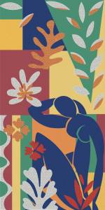 Декор Kerama Marazzi Матисс KMD3STA135BR 1 матовый обрезной 60x119.5