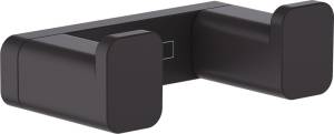 Крючок Hansgrohe AddStoris 41755670 двойной, матовый черный