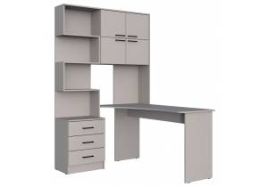 Компьютерный стол Woodville Эльброни 664907 Кашемир