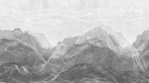 Фреска Ortograf Artline 34547 Grey mountains Филиграна FM-F