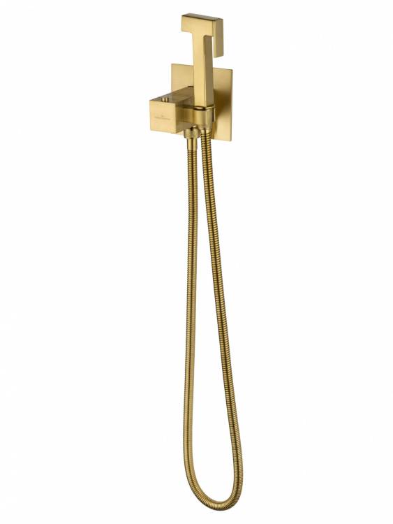 Гигиенический душ Wonzon & Woghand WW-88829910-BG с термостатом, брашированное золото