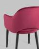 Кресло Stool Group Венера MC16-2YS KD HLR-38 велюр бордовый фото 6