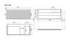 Тумба с раковиной Sancos Snob R 1.0 правая, Bianco, 100x42.6 фото 6