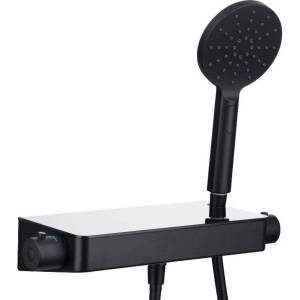 Смеситель для душа Allen Brau Fantasy 5.11002-31 термостатический, черный матовый