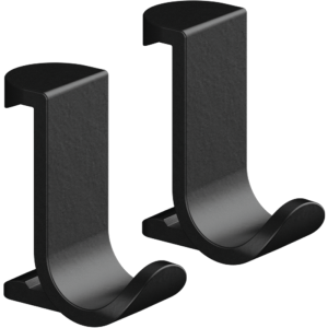 Крючок Hansgrohe WallStoris 27914670 для крепления на штангу, черный матовый, 2 шт.