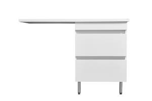 Тумба с раковиной Stella Polar Мадлен 130 SP-00000475 белый, раковина Мадлен 130