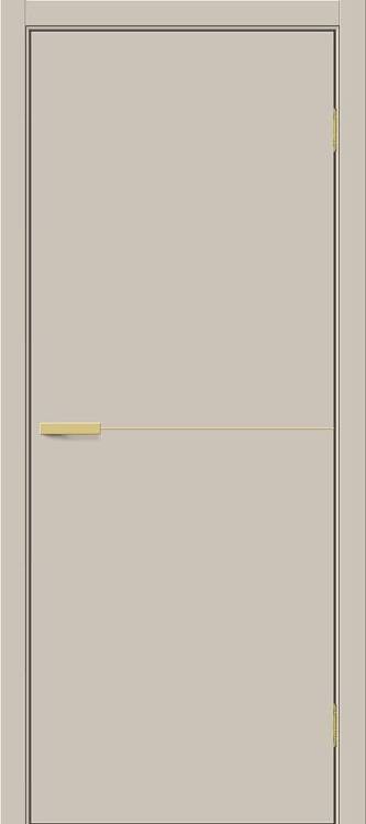 Межкомнатная дверь глухая Bravo Браво-0.21.П Полотоно Cream Silk 2000х700