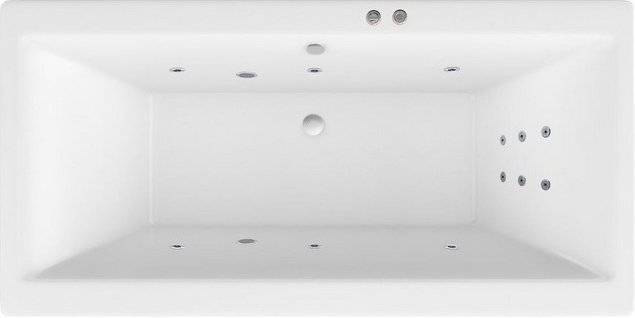 Акриловая ванна Excellent Pryzmat Slim WAEX.PRY16S.LINE 160х75